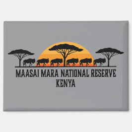 Maasai Mara National Reserve Kenya マグネット