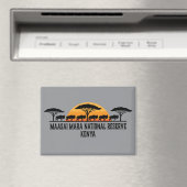 Maasai Mara National Reserve Kenya マグネット (インサイチュ (食洗機))