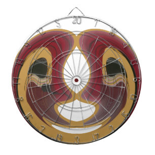 Maasai Mosaic：文化のお祝い鮮やか ダーツボード