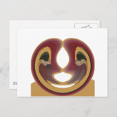 Maasai Mosaic:文化のお祝い鮮やか ポストカード (正面/裏面)