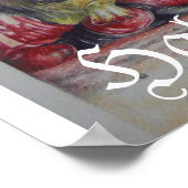 Maasai Mother & Child with Lion Artプリント/グラフィック ポスター (角)