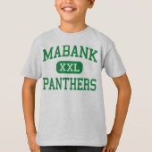 Mabank -ヒョウ-高等学校- Mabankテキサス州 Tシャツ (正面)