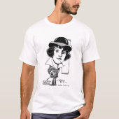 Mabel Normandの風刺漫画1917年 Tシャツ (正面)