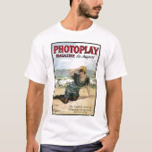 Mabel Normandの1915年のヴィンテージの雑誌カバーのTシャツ Tシャツ (正面)