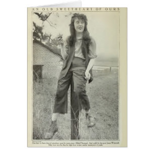 Mabel Normandの1917年の生産の写真撮影