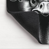 "Mable the Ostrich" Artistic Mouse Pad  マウスパッド (コーナー)