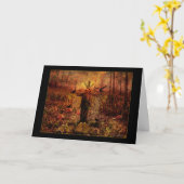 Mabonの恵み-収穫のかかし カード (黄色い花)