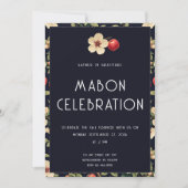 Mabon|秋|ヨーロッパ伝統の祭事年間行事案内状 招待状 (正面)