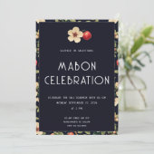 Mabon|秋|ヨーロッパ伝統の祭事年間行事案内状 招待状 (スタンド正面)