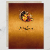 Mabon Book of Shadowsページ（通信付） (正面/裏面)