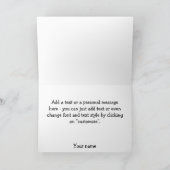 Mabrukのアラビアイスラム教のmabrookのお祝いカード カード (内部)