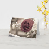 Mabrukのイスラム教の結婚式のばら色の婚約のおめでとう カード (黄色い花)