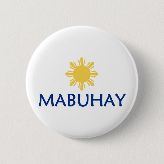 Mabuhay 缶バッジ (正面)
