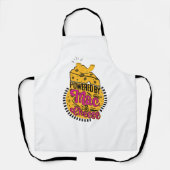 macとチーズで動く エプロン (正面)