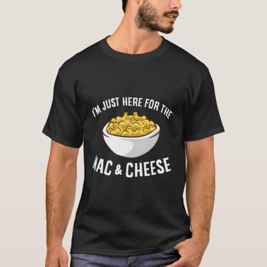 macとチーズのマカロニMac Tシャツ (正面)