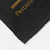 Macとチーズの衣裳おもしろい食品の栄養事実 フリースブランケット (角)