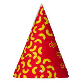 Macとチーズの誕生日パーティーMacaroni パーティーハット (左)