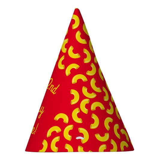 Macとチーズの誕生日パーティーMacaroni パーティーハット (右)