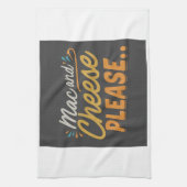 Macとチーズをお願い キッチンタオル (縦)