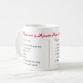 Macとチーズをマグ·マイクロ波レシピ コーヒーマグカップ (正面左)