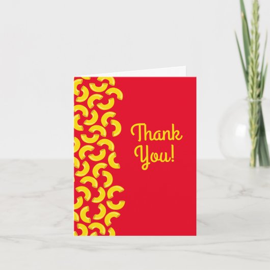 Macとチーズキッド1st誕生日パーティーマカロニ カード (正面)