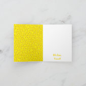 Macとチーズキッド1st誕生日パーティーマカロニ カード (内部)