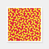 Macとチーズキッド1st誕生日パーティーマカロニ スタンダードカクテルナプキン (正面)