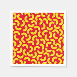 Macとチーズキッド1st誕生日パーティーマカロニ スタンダードカクテルナプキン