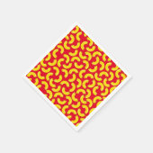 Macとチーズキッド1st誕生日パーティーマカロニ スタンダードカクテルナプキン (角)