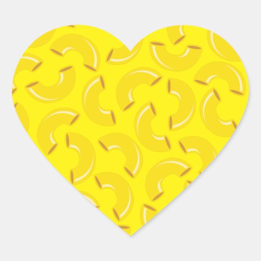 Macとチーズキッド1st誕生日パーティーマカロニ ハートシール (正面)