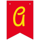 Macとチーズキッド1st誕生日パーティーマカロニ バンティングフラッグ (第3の旗)