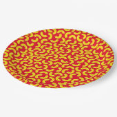 Macとチーズキッド1st誕生日パーティーマカロニ ペーパープレート (アングル)