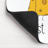 Macとチーズフリ最高のーズアート友情アートベス マウスパッド (コーナー)