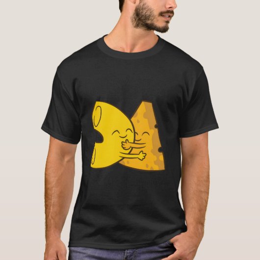 MacとチーズプンチーズプンズMac私はとても幸せ Tシャツ (正面)