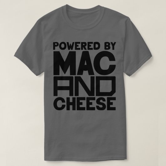 macとチーズ4 tシャツ (デザイン正面)