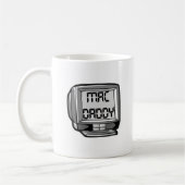 Macのお父さんのマグ コーヒーマグカップ (左)
