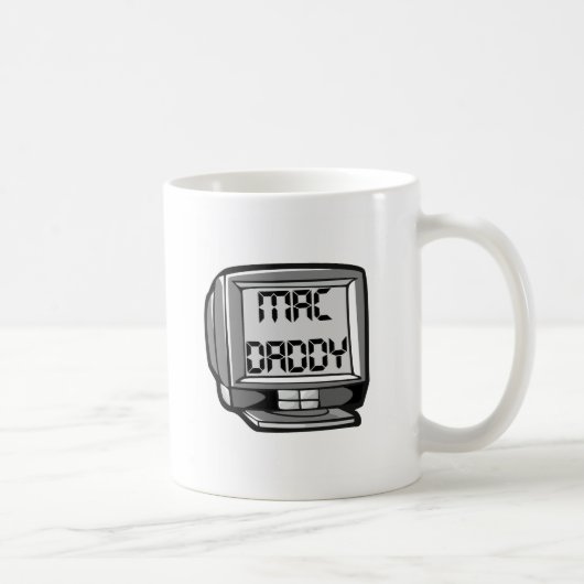 Macのお父さんのマグ コーヒーマグカップ (右)