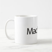 Macのお父さんのマグ コーヒーマグカップ (左)