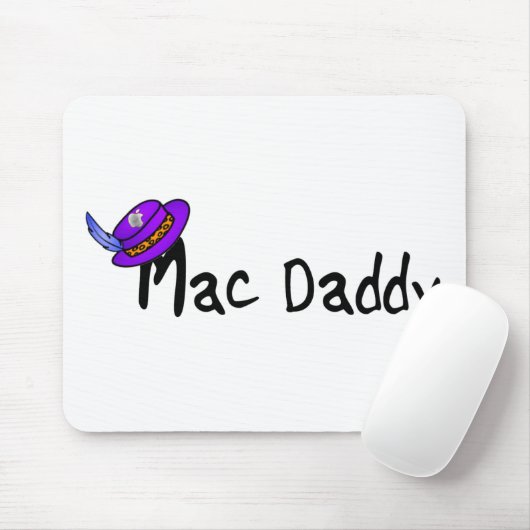 Macのお父さん マウスパッド (マウス)