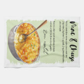 Macアンドチーズベーキングレシピ キッチンタオル (横)