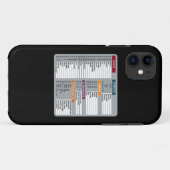 macショートカットmacosコンピュータギーク技術apple Case-Mate iPhoneケース (裏面(横))