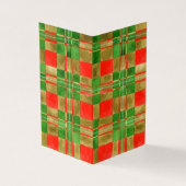 MACタータンチェック3.5x2折り畳みカード (外部)