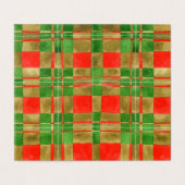 MACタータンチェック3.5x2折り畳みカード (外部フラット)