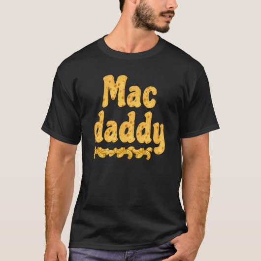Macダディチェシーマカロニパパ Tシャツ (正面)