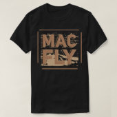 MACフライ Tシャツ (デザイン正面)