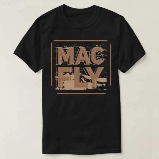MACフライ Tシャツ (デザイン正面)