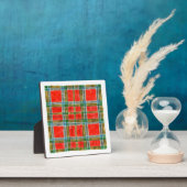 MACベインタータンチェック5.25インチスクエアプラーク+イーゼル フォトプラーク (インサイチュ)