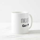 Macユーザーがカスタマイズ可能 コーヒーマグカップ (正面右)
