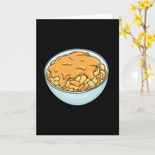 Macンチーズ カード (黄色い花)