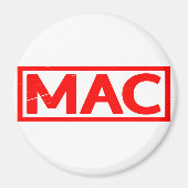 Mac切手 マグネット (正面)